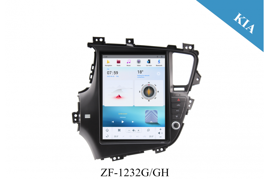 Kia K5/ Optima 12.1 inch LHD Tesla Style Apple CarPlay Android Radio Upgrade